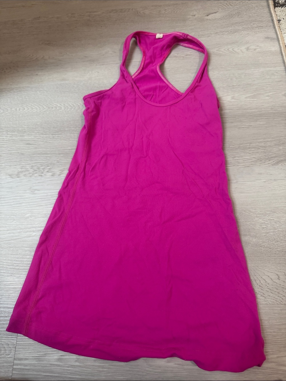 Lululemon Racerback in Bright Fuchsia